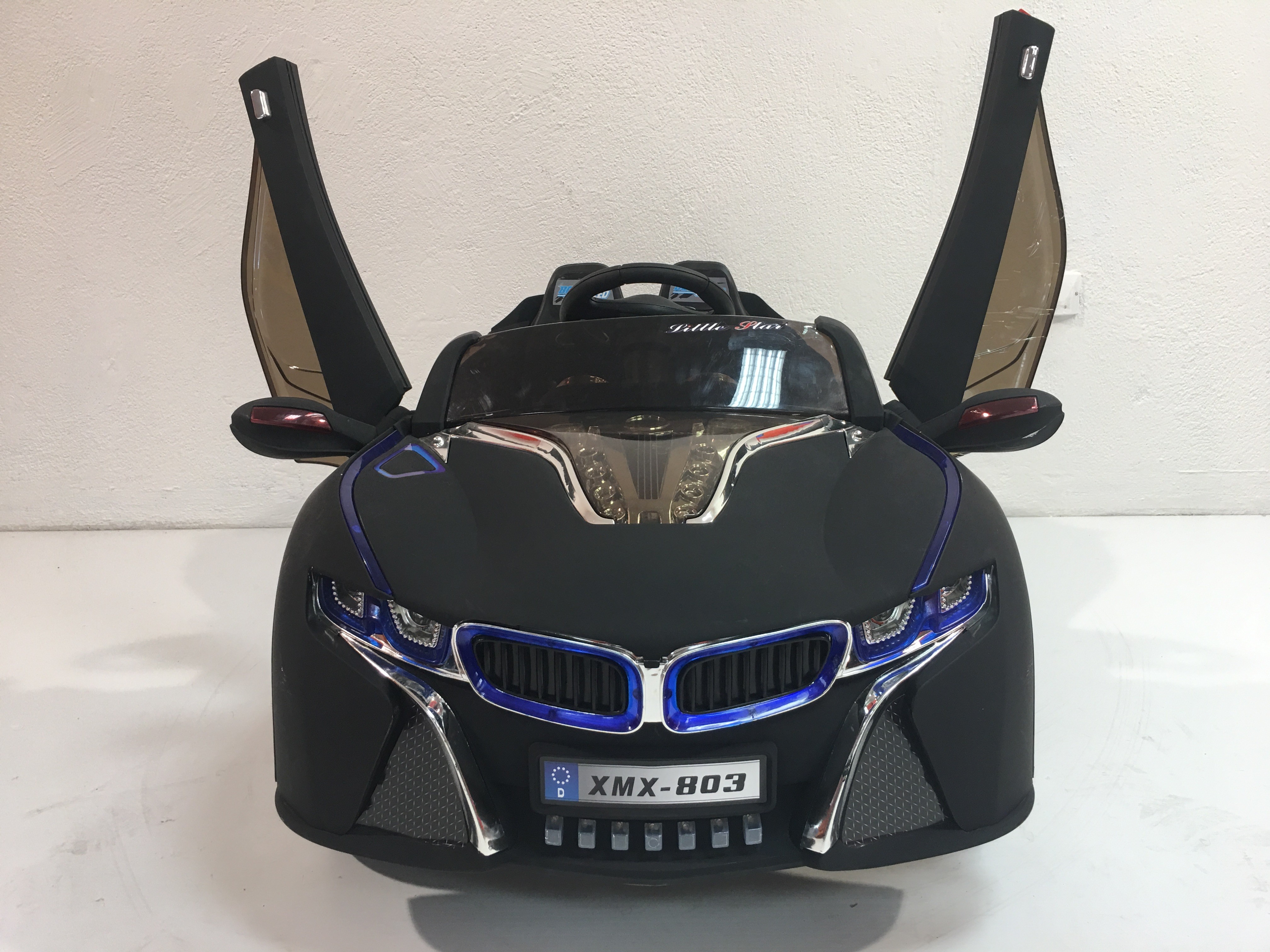 Voiture électrique enfants BMW i8 6 GT - Noir - Kiabi - 154.90€