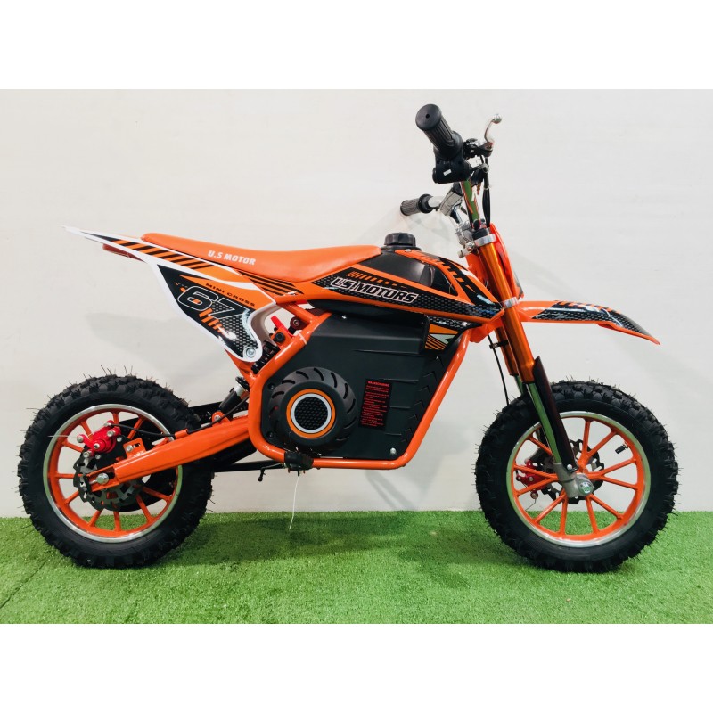 Moto Électrique Pour Enfants - Noir&Orange