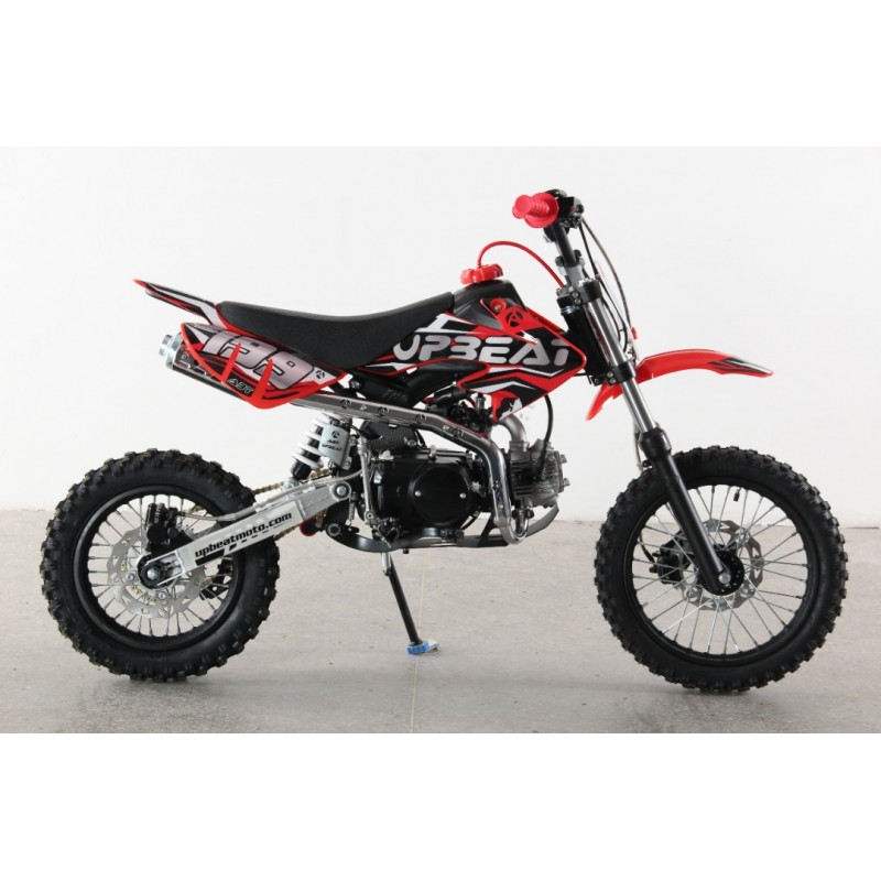Dirt bike 125cc moto cross 125cc grand roue 14/17 neuf emballé avec facture  - Motos